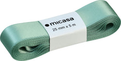 SATIN Geschenkband - Mint / B: 2.5 cm x L: 500 cm