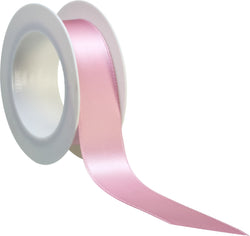 SAMT Geschenkband - Rosa / B: 2.5 cm x L: 300 cm