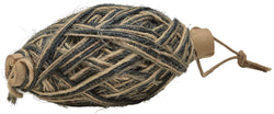 TWISTED FLAXCORD Band - Grau / B: 0.1 cm x L: 5000 cm