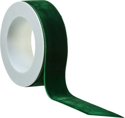 SAMT Ruban cadeau - Vert / L: 2.5 cm x L: 300 cm