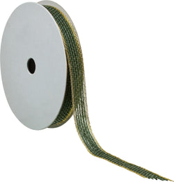 JAKOB Nastro regalo - Grün / L: 1 cm x L: 400 cm