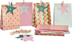 GRANDHOTEL Calendario dell'avvento 24 pz. - Multicolore