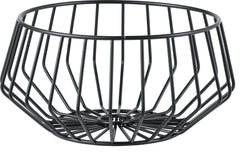 CLIO Früchtekorb - Schwarz / H: 13.8 cm
