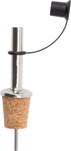 BOTTLE-STOP Verseur - Argent / Hauteur : 9,0 cm