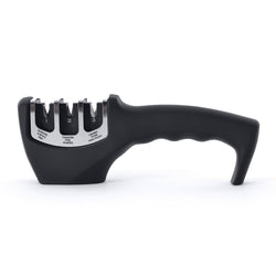 Aiguiseur BergHOFF ESSENTIALS - L : 8,5 cm x P : 21,0 cm x H : 6,0 cm / Noir
