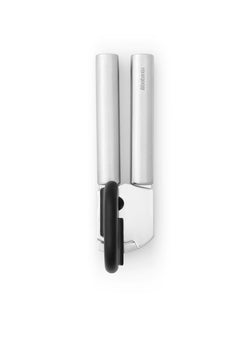 brabantia PROFILE 2.0 Dosenöffner - Schwarz / Silber / B: 4.8 cm x T: 6.0 cm x H: 20.0 cm