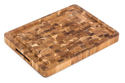 Teak Haus TEAKHAUS Schneidebrett - Natur / B: 40.5 cm x T: 30.5 cm x H: 3.8 cm