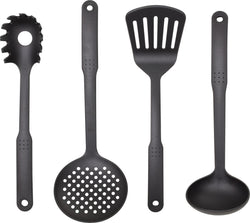 Lot d'ustensiles de cuisine GEOVANA - Noir / L : 20,0 cm x P : 20,0 cm x H : 33,5 cm