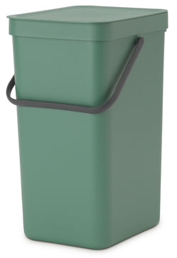 SORT & GO Abfalleimer - Dunkelgruen / B: 22.0 cm x T: 24.9 cm x H: 40.1 cm