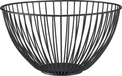 CESINA Panier à fruits - Noir / Hauteur : 12,5 cm