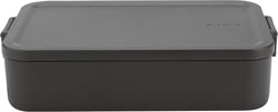 brabantia MAKE & TAKE Lunchbox - Dunkelgrau / B: 25.5 x T: 16.7 x H: 6.2
