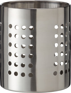 LEVIO Porte-ustensiles de cuisine - Argent / Hauteur : 13,8 cm