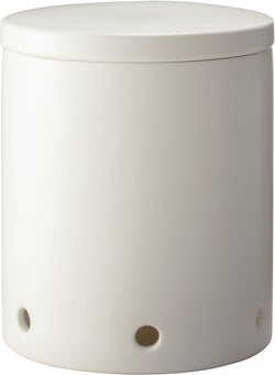 NEVIA Pot d'oignon - Blanc / Hauteur : 18,5 cm