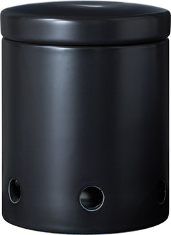 NEVIA Pot à l'ail - Noir / Hauteur : 12,0 cm