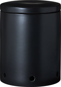 NEVIA Pot d'oignon - Noir / Hauteur : 18,5 cm