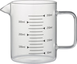 PRIAMO Messbecher - Transparent / B: 11.5 cm x T: 8.0 cm x H: 10.0 cm