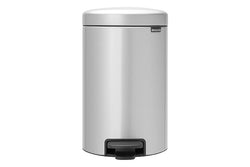 brabantia NEW ICON Treteimer - Silber / B: 25.1 cm x T: 33.8 cm x H: 41.0 cm