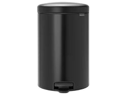 brabantia NEW ICON Treteimer - Schwarz / B: 29.0 cm x T: 33.5 cm x H: 46.0 cm