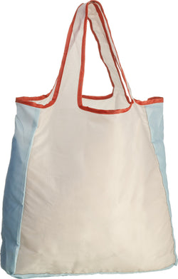 BALENO Einkaufstasche - Beige, Hellblau / B: 40.5 cm x T: 12.0 cm x H: 49.5 cm