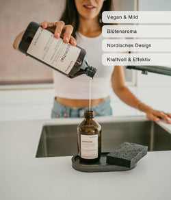 NORDESIGN NACHFUELLFLASCHE BLOSSOM 730ML - Grün / H: 20.5 cm