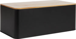 POMPEO Portapane - Nero / L: 33.0 cm x P: 18.0 cm x A: 13.0 cm