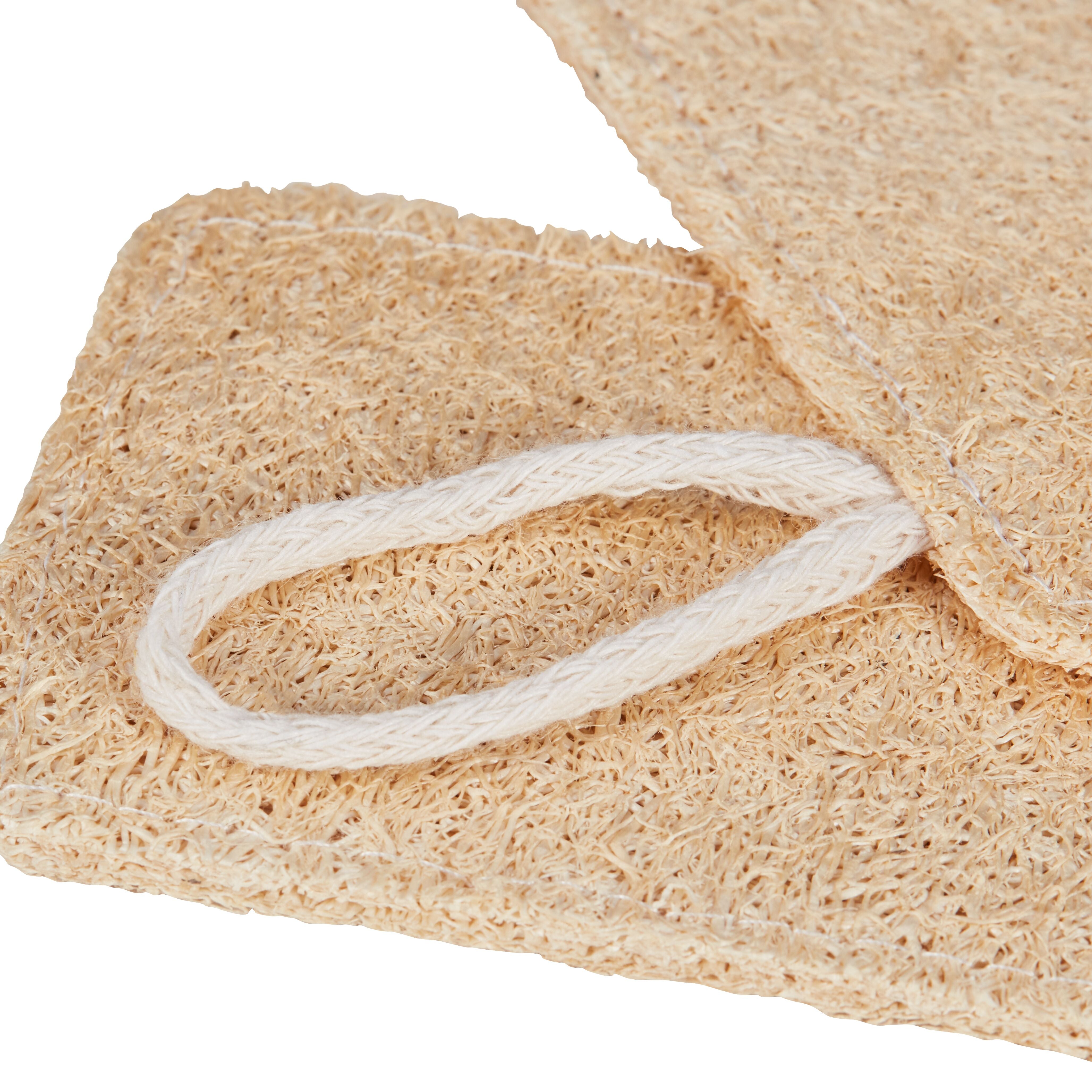 Spugne in luffa NICA, set da 2 pezzi