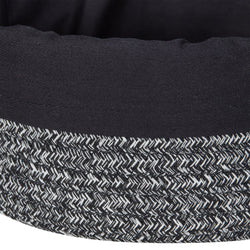 CLEA PORTAPANE GRS NERO D23XH10CM - Bianco / Nero / A: 10.0 cm