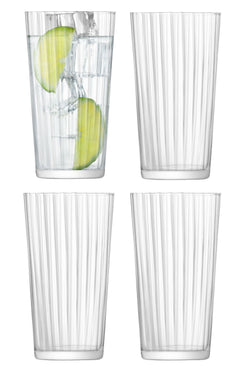 LSA GIO LINE Set di bicchieri per l'acqua - Transparente / A: 12.8 cm