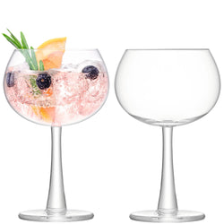 LSA GIN Set de verres a vin - Transparent / Hauteur : 17,3 cm