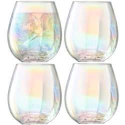 LSA PEARL Set de verres à eau - Iridescent / Hauteur : 10,0 cm