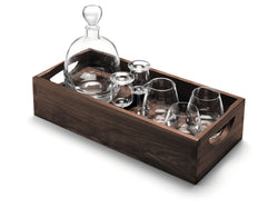 LSA WHISKY Verre à whisky - Brun foncé, transparent / L: 44.0 cm x P: 21.5 cm x H: 31.5 cm