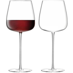 LSA WINE Set di bicchiere da vino - Transparente / A: 25.5 cm
