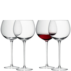 LSA WINE Set di bicchiere da vino - Transparente / A: 24.0 cm