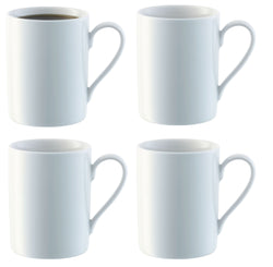 Dine Becher 4er Set 300ml - Weiss / H: 9.5 cm