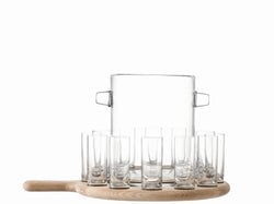LSA PADDLE Bicchiere da vodka - naturale, Transparente / L: 38.5 cm x P: 28.2 cm x A: 32.0 cm