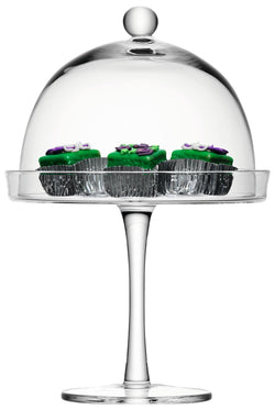 LSA VIENNA Cloche à gâteau - Transparent / Hauteur : 33,0 cm