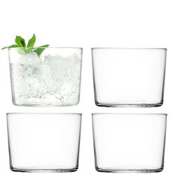 LSA GIO Set de verres à eau - Transparent / Hauteur : 6,1 cm