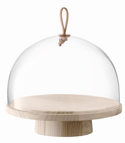 LSA IVALO Cloche à fromage - Nature, transparente / H : 22,9 cm