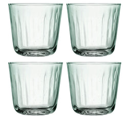 LSA MIA Set de verres à eau - Vert clair / Hauteur : 8,0 cm