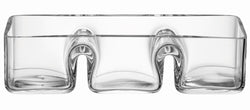 LSA SERVE Schale - Transparent / B: 30.0 cm x T: 11.0 cm x H: 8.0 cm