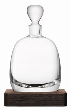 LSA WHISKY Carafe - Brun foncé, transparent / Hauteur : 26,5 cm