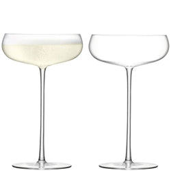 LSA WINE Set de verres à champagne - Transparent / Hauteur : 19,0 cm