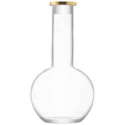 LSA LUCA Decanter - Oro, Transparente / A: 27.3 cm