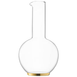 LSA LUCA Karaffe - Gold, Transparent / H: 26.7 cm