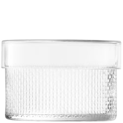 LSA WICKER Boîte de conservation - Transparent / Hauteur : 12,5 cm