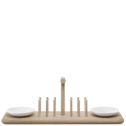 LSA DINE Porte-toasts - Naturel, Blanc / L: 46.2 cm x P: 13.5 cm x H: 16.0 cm