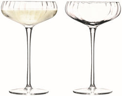 LSA AURELIA Set de verres à champagne - Transparent / Hauteur : 18,0 cm