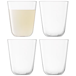 LSA ARC Set de verres à eau - Transparent / Hauteur : 10,2 cm