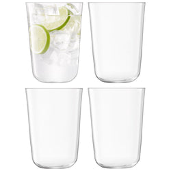LSA ARC Wasserglas-Set - Transparent / H: 12.5 cm