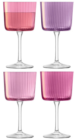 LSA GEMS Set di bicchiere da vino - Rosa / A: 15.5 cm